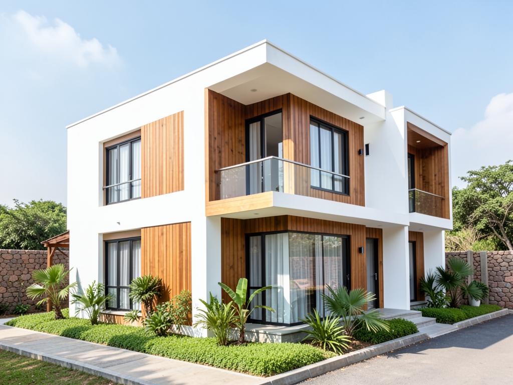 Modèle architectural Duplex F4