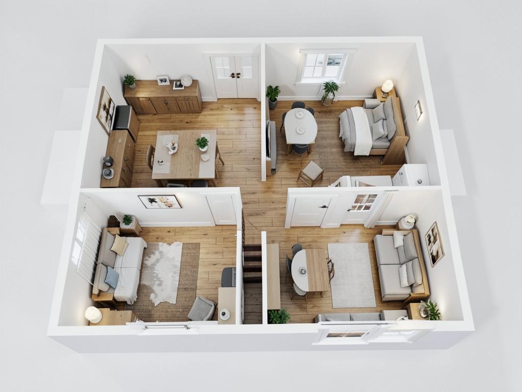 Visualisation 3D — Plan 3D d'un F4