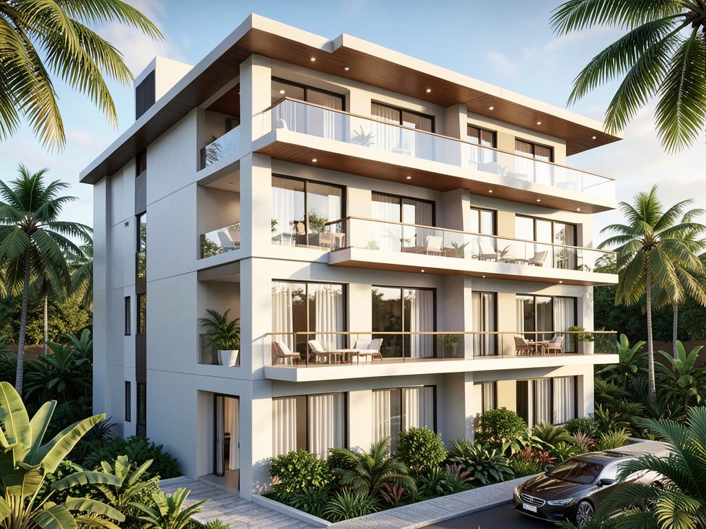 Visualisation 3D — Immeuble résidentiel