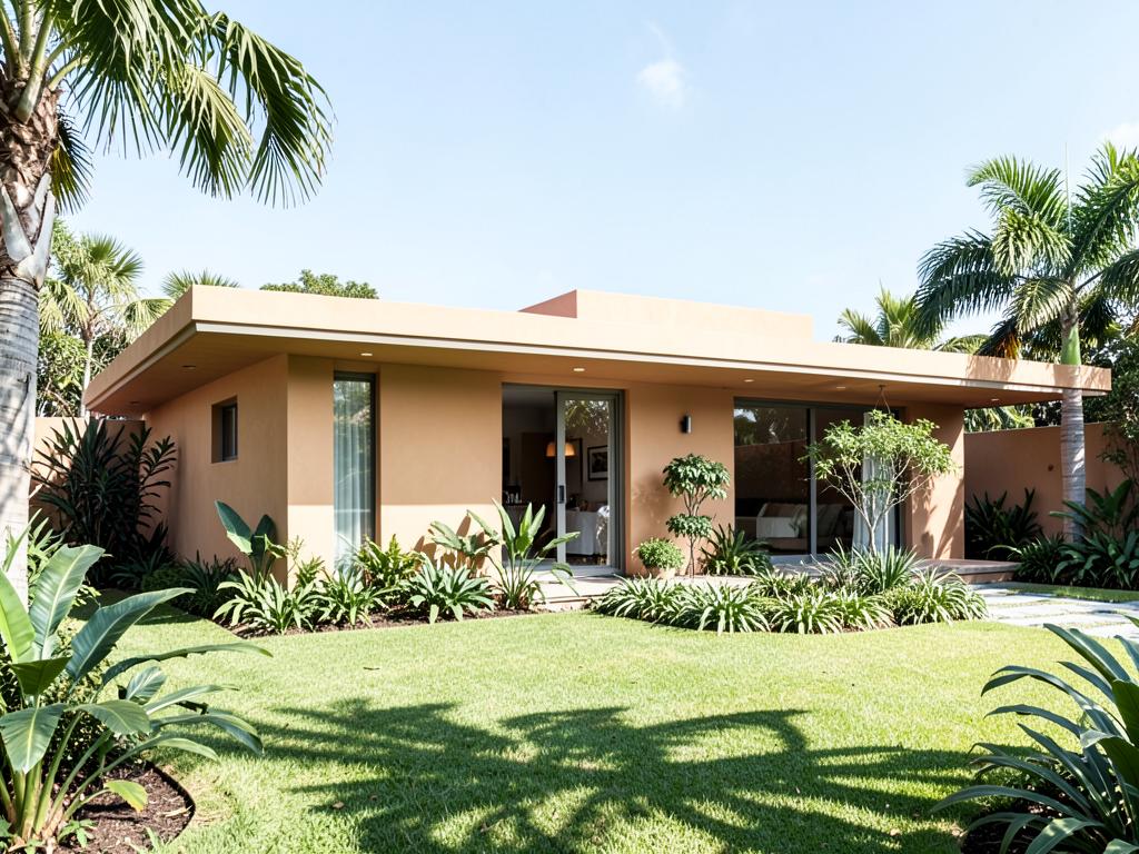 Modèle architectural Villa Basse F5